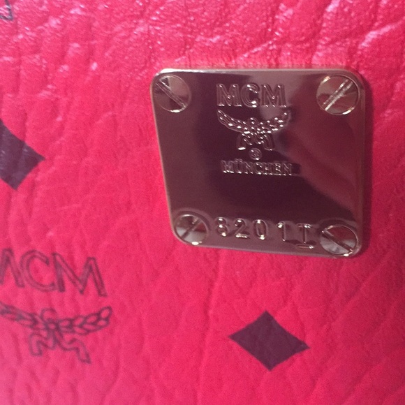 NWOT 100%authentic MCM md backpack w/studs SOLD OT - Picture 3 of 8